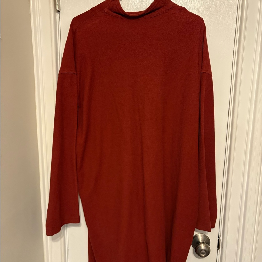 Eleven Stitch Design - Rust Color Solid Cotton Du… - image 4